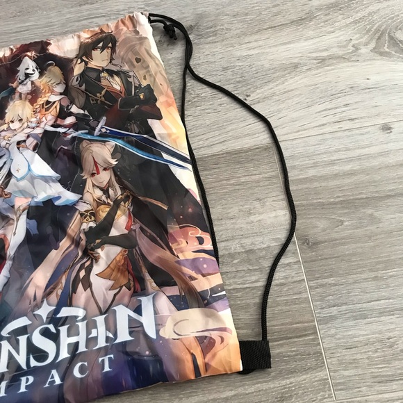 ❤️3X20 Genshin Impact Drawstring Fabric Backpack - Picture 5 of 10